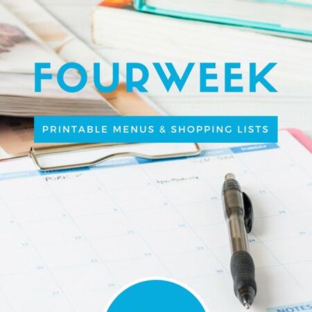 Meal Planning Printables: Weeks 10 through 13