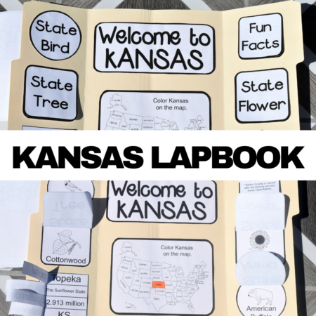 Kansas Lapbook Elements