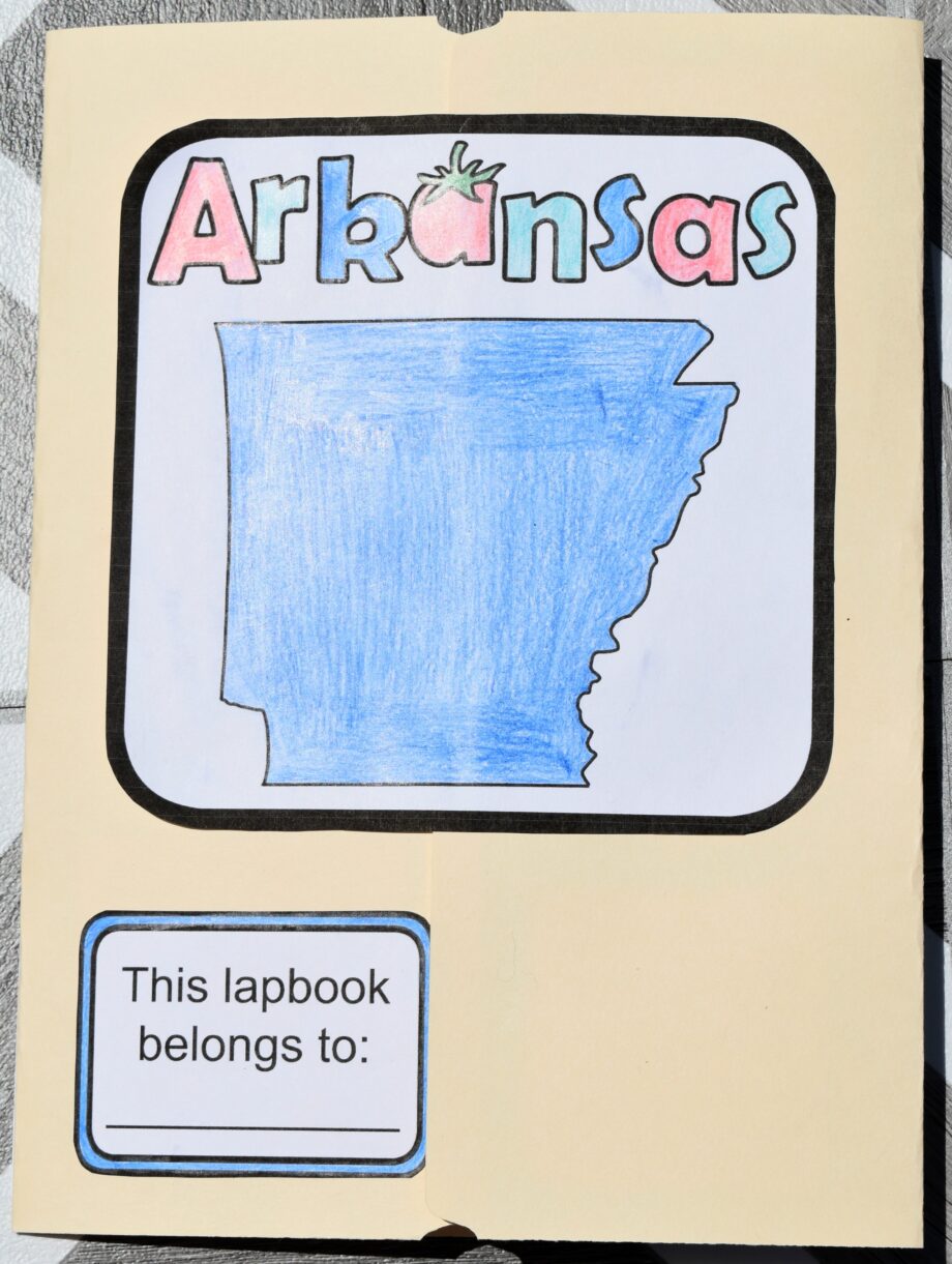 Arkansas Lapbook Elements