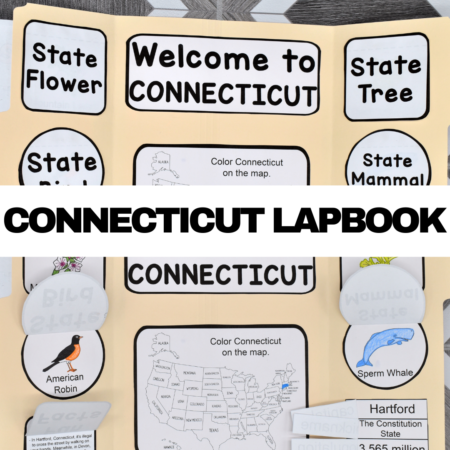Connecticut Lapbook Elements