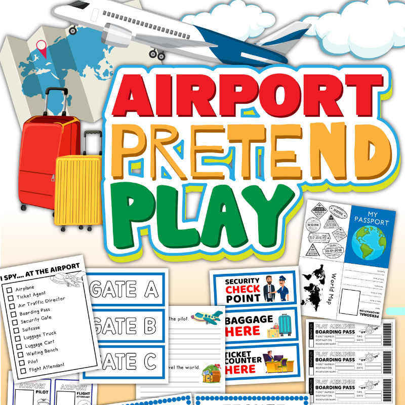 Pretend Play Airport