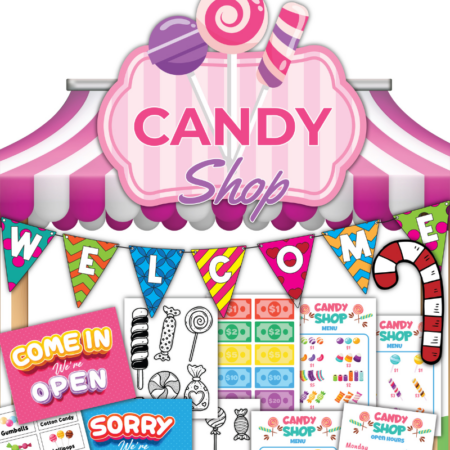 Pretend Play Candy Shop