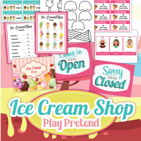 Pretend Play Ice Cream Shop
