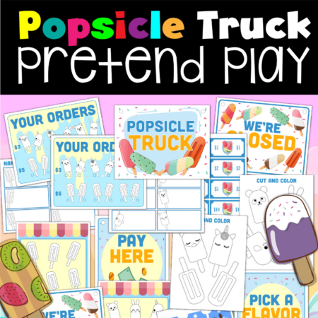 Pretend Play Popsicle Truck