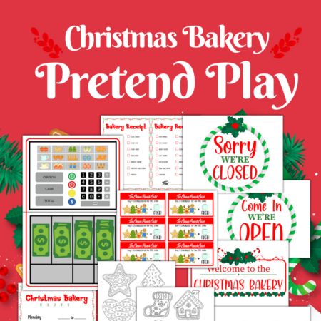 Pretend Play Christmas Bakery