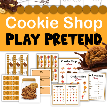Pretend Play Cookie Shop