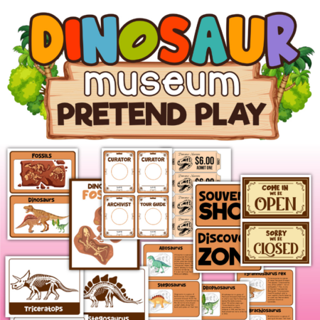 Pretend Play Dinosaur Museum