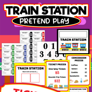 Pretend Play Train Station
