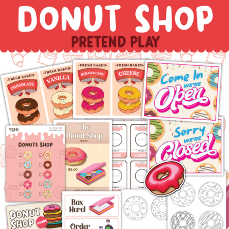 Pretend Play Donut Shop