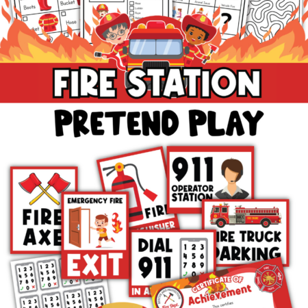 Pretend Play Fire Station