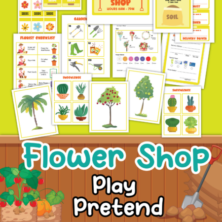 Pretend Play Flower Shop