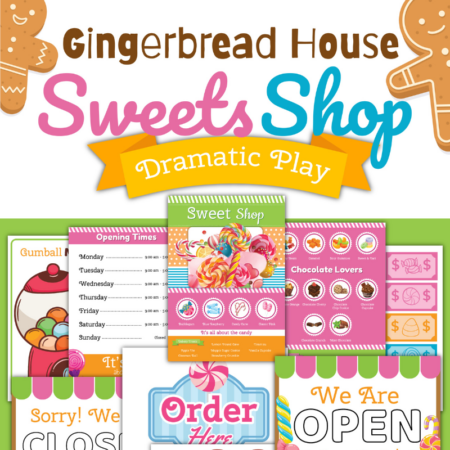 Pretend Play Gingerbread House