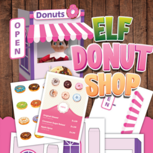 Pretend Play Elf Donut Shop