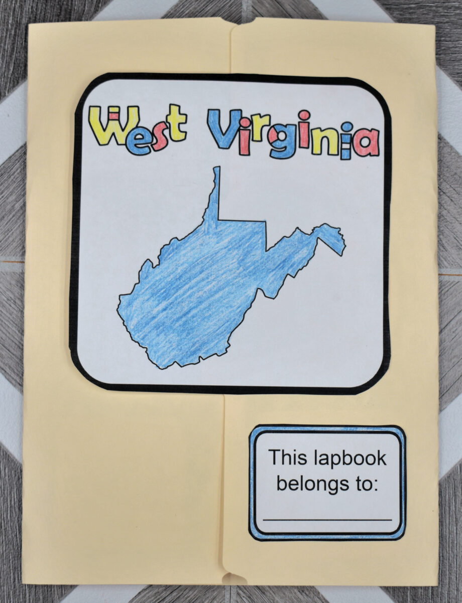 West Virginia Lapbook Elements
