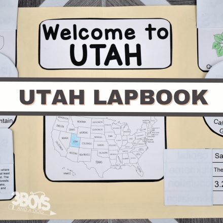 Utah Lapbook Elements
