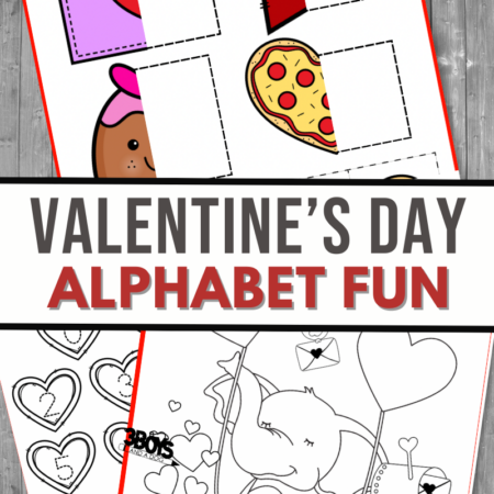 Valentine’s Day Alphabet Activities
