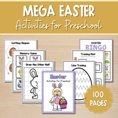 MEGA Easter Preschool Activity Pack